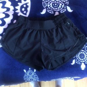 Lululemon Black Hotty Hot Shorts